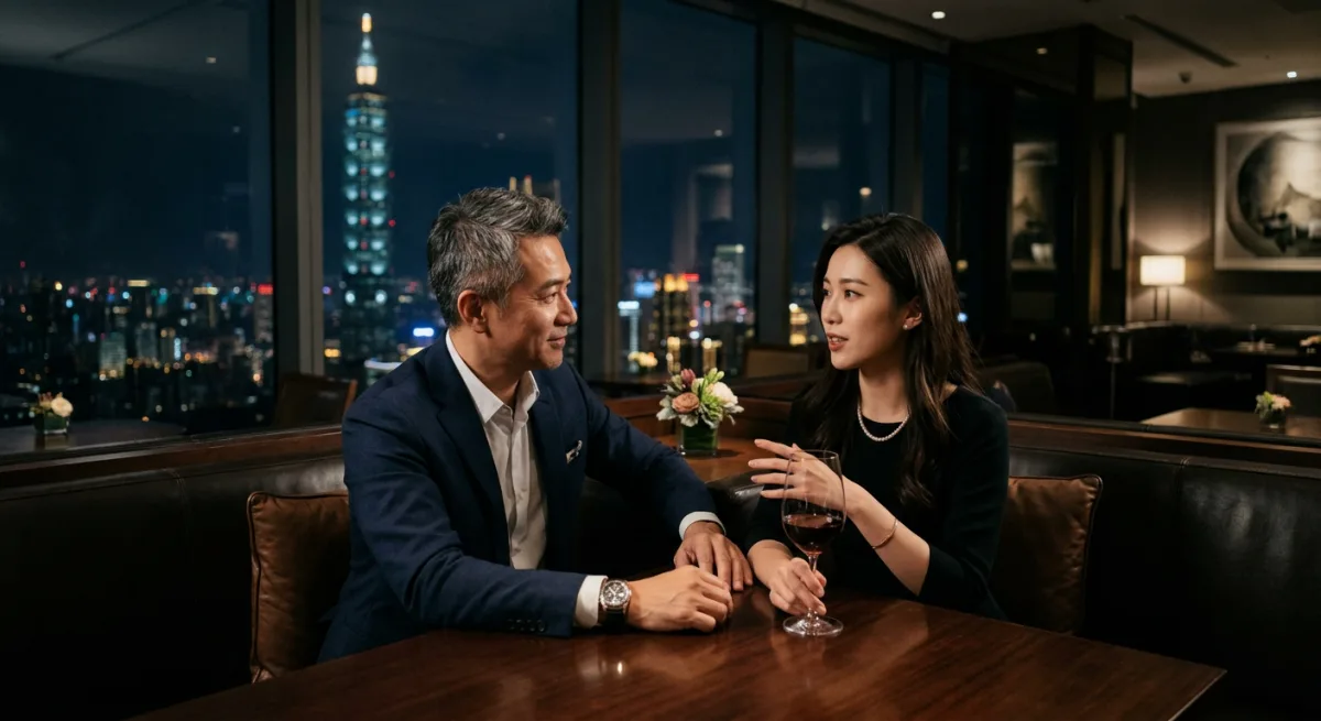 Sugar Dating 陪伴關係的情境圖片